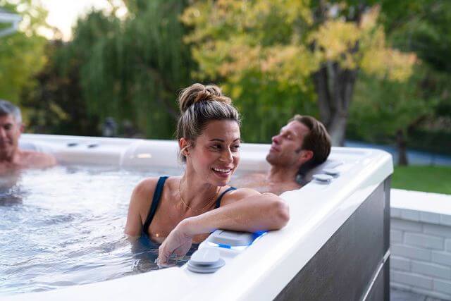 Luxury hot tubs have the very best features.