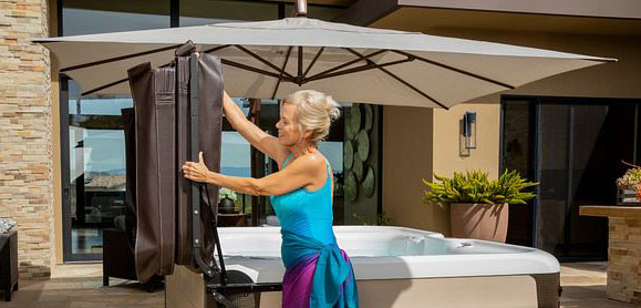 Hot tub covers protect your spa's shell.